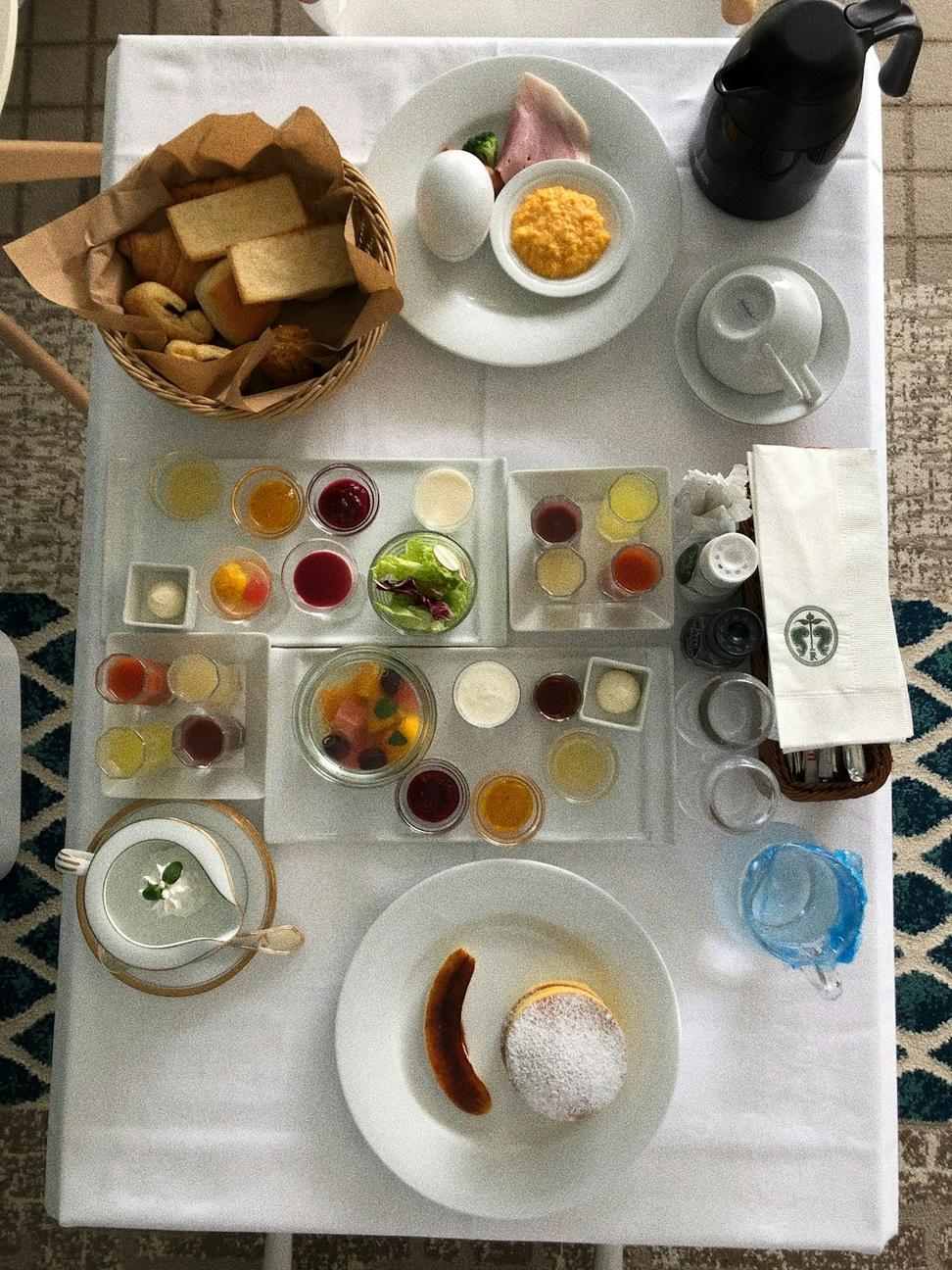 Breakfast spread